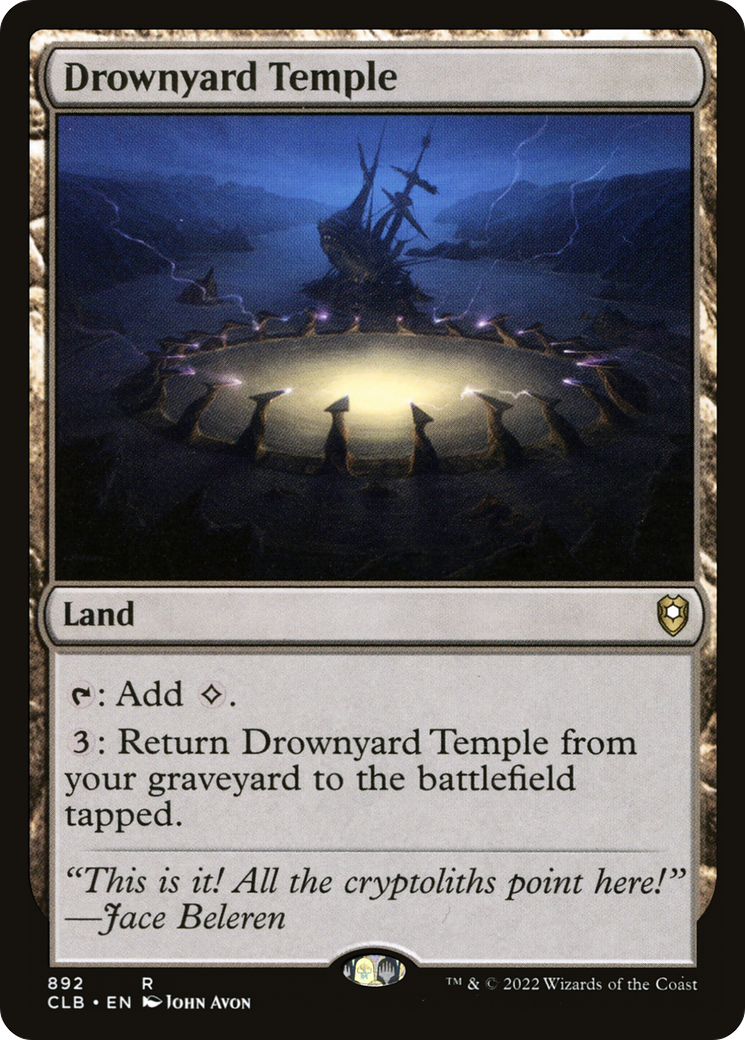 Drownyard Temple [Commander Legends: Battle for Baldur's Gate] | Grognard Games