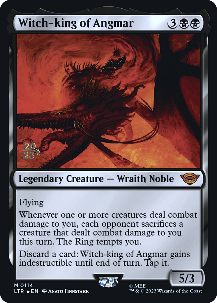 Witch-king of Angmar [The Lord of the Rings: Tales of Middle-Earth Prerelease Promos] | Grognard Games
