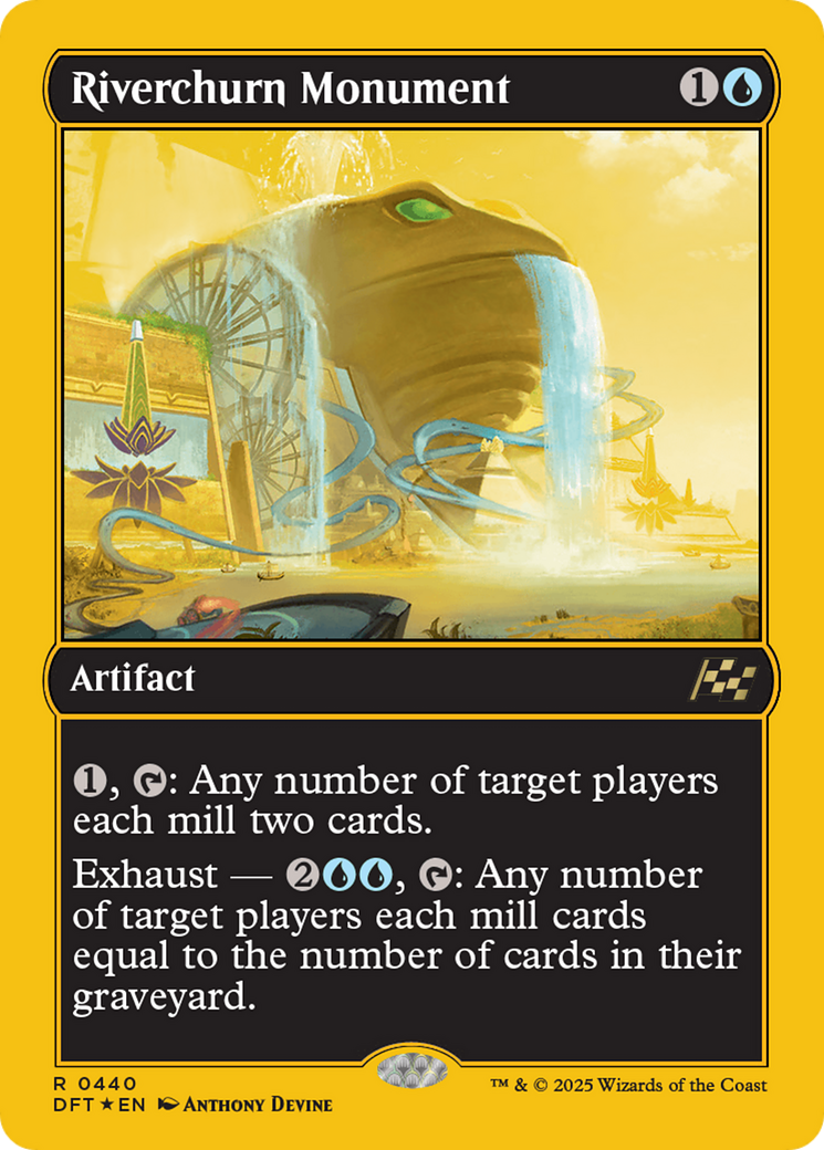 Riverchurn Monument (First-Place Foil) [Aetherdrift] | Grognard Games