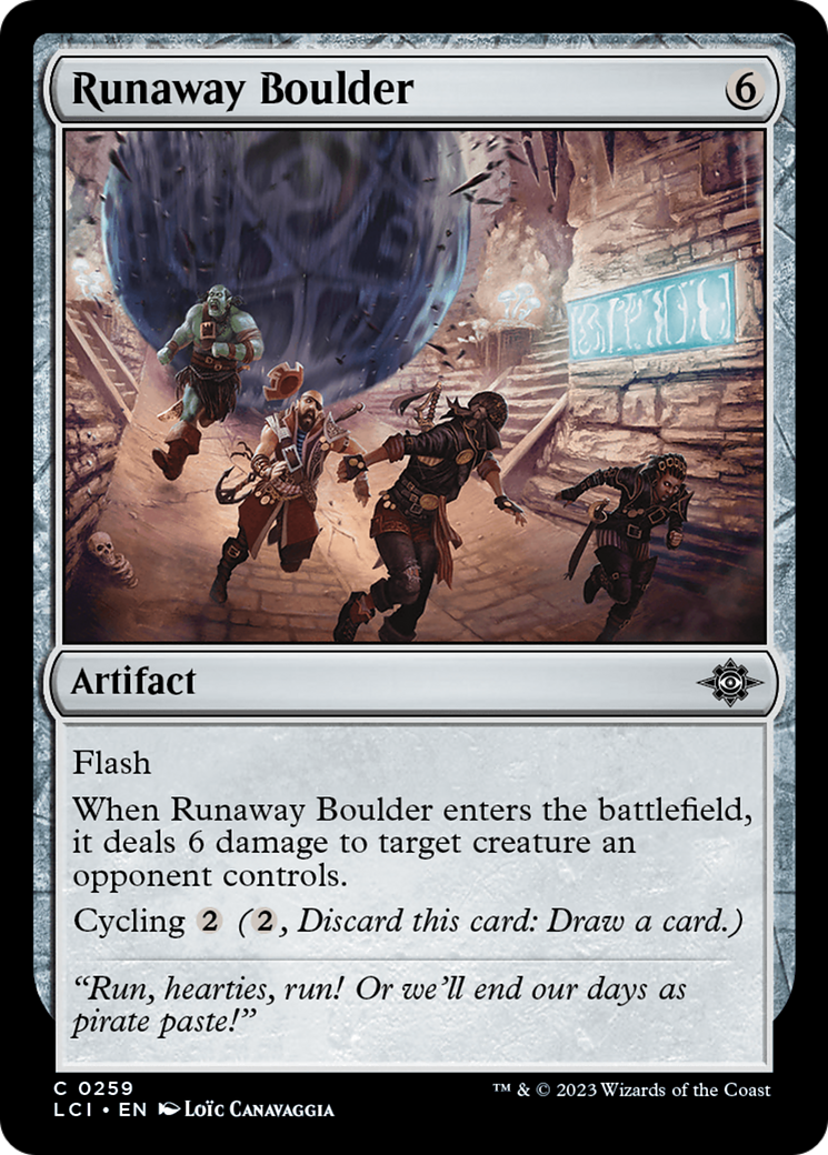 Runaway Boulder [The Lost Caverns of Ixalan] | Grognard Games