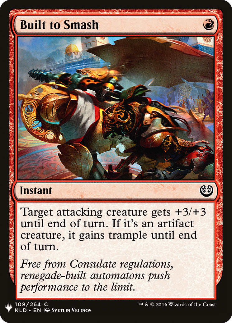 Built to Smash [Mystery Booster] | Grognard Games