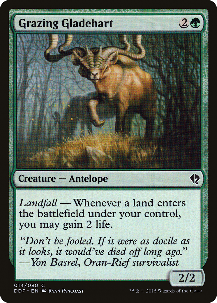 Grazing Gladehart [Duel Decks: Zendikar vs. Eldrazi] | Grognard Games