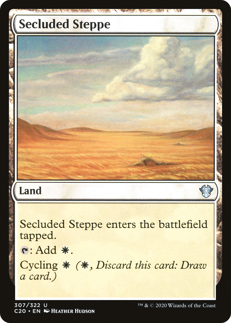 Secluded Steppe [Commander 2020] | Grognard Games