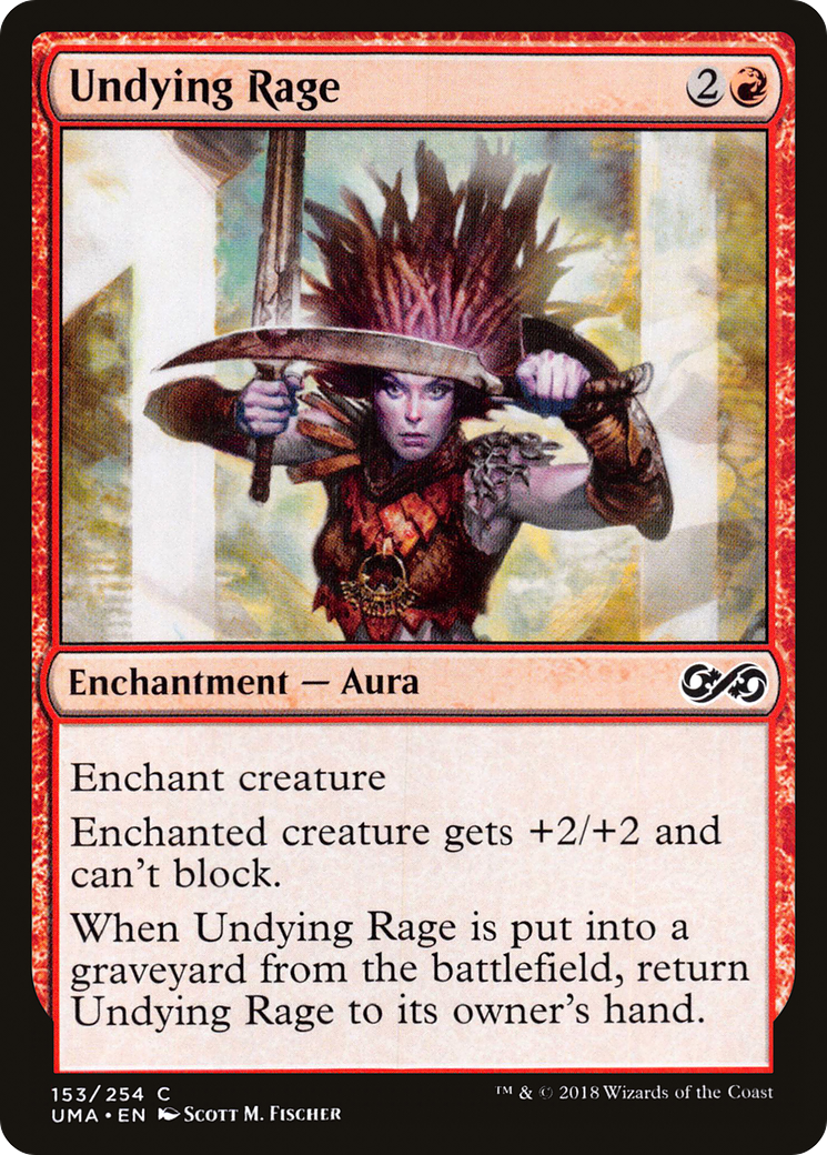 Undying Rage (UMA-153) - Ultimate Masters | Grognard Games