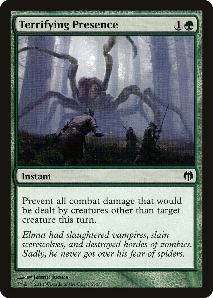 Terrifying Presence [Duel Decks: Heroes vs. Monsters] | Grognard Games