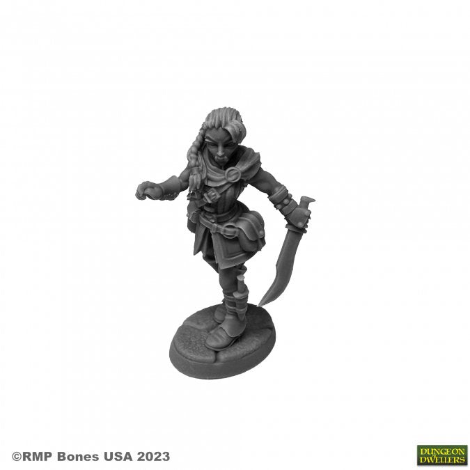 Bones 07098 EMRUL GOZGUL, HALF-ORC ROGUE | Grognard Games