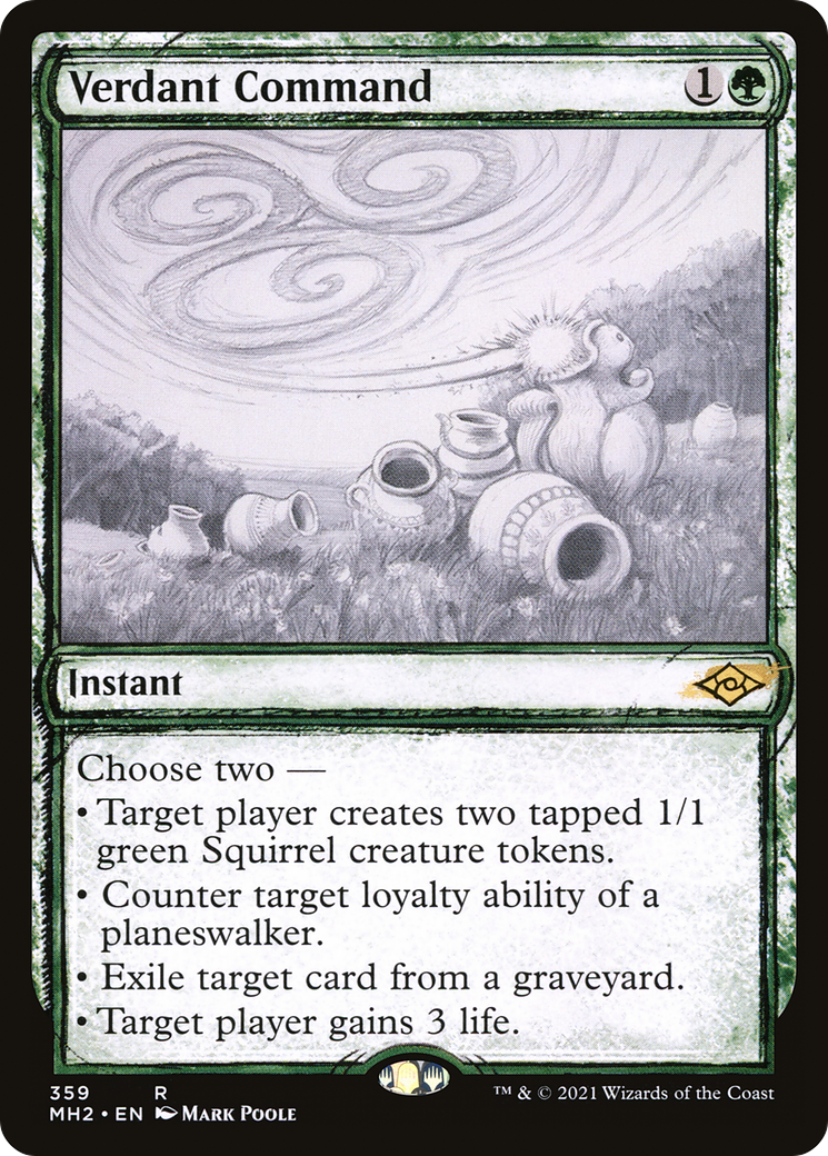 Verdant Command (Sketch) [Modern Horizons 2] | Grognard Games