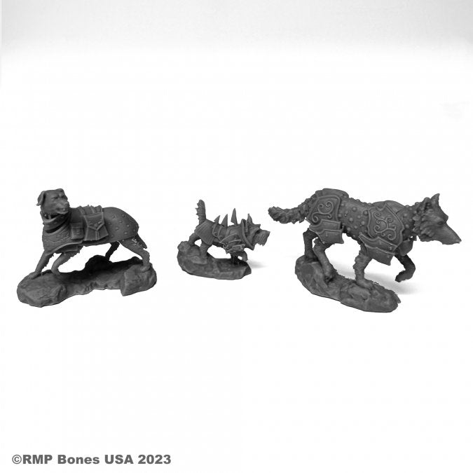 Bones 07100 WAR DOGS (3) | Grognard Games