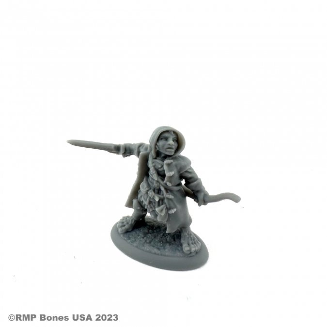 Bones 07108 WOODY STUMPWIMPLE, HALFLING RANGER | Grognard Games