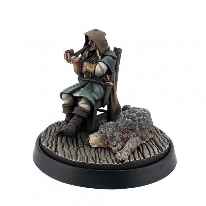 Reaper Bones 07206 Mysterious Stranger and Hound | Grognard Games