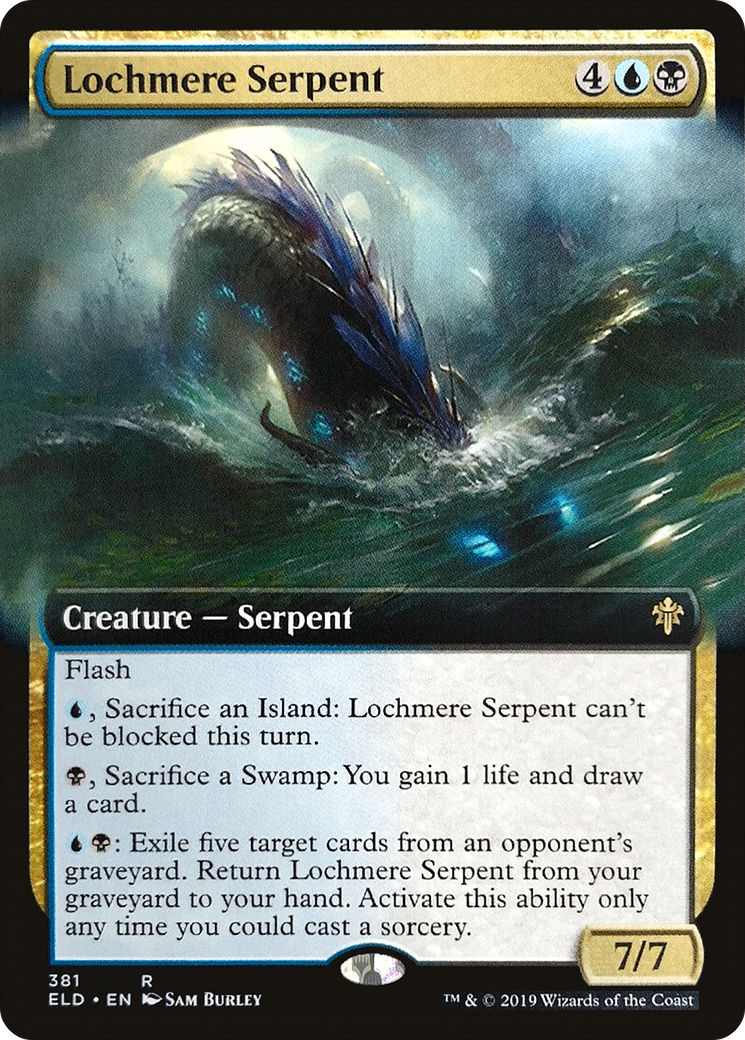 Lochmere Serpent (Extended) [Throne of Eldraine] | Grognard Games