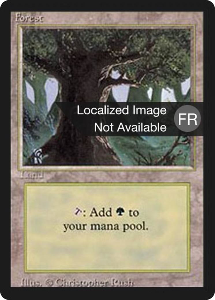 Forest (A) [Foreign Black Border] | Grognard Games