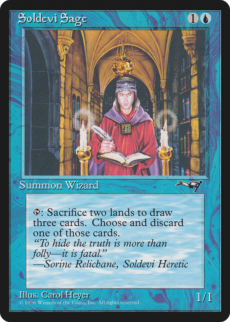 Soldevi Sage (Sitting) [Alliances] | Grognard Games