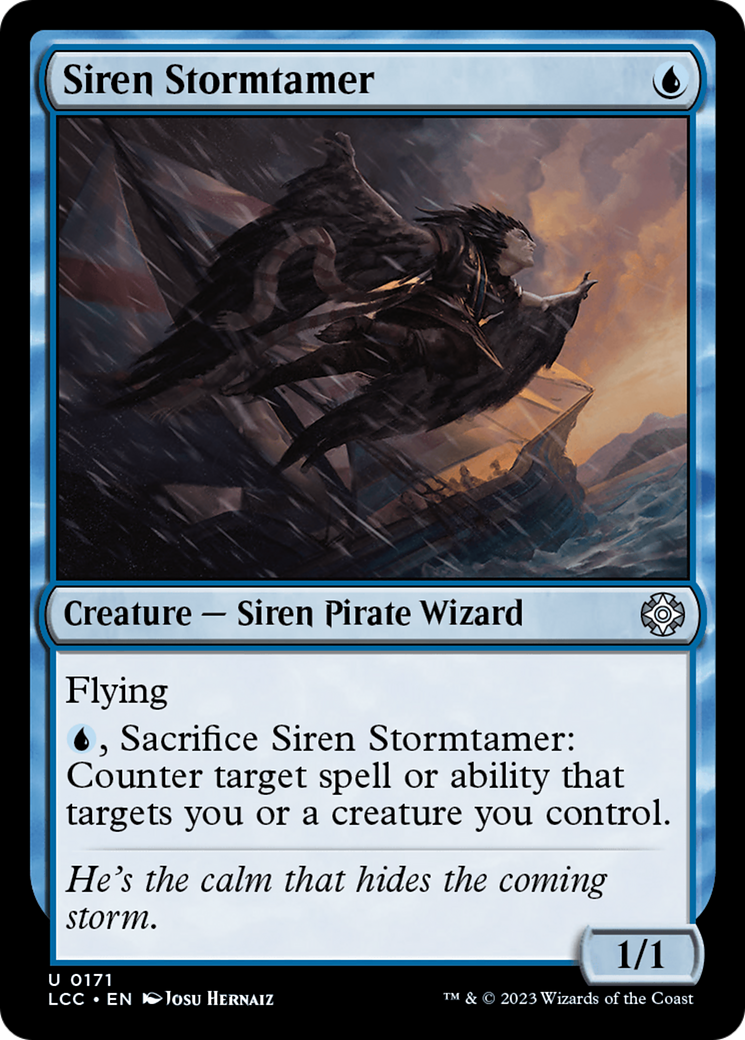 Siren Stormtamer [The Lost Caverns of Ixalan Commander] | Grognard Games