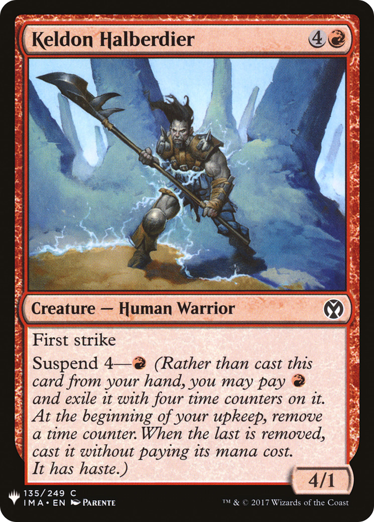 Keldon Halberdier [Mystery Booster] | Grognard Games