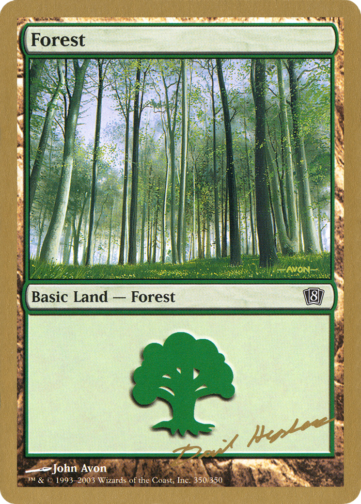 Forest (dh350) (Dave Humpherys) [World Championship Decks 2003] | Grognard Games
