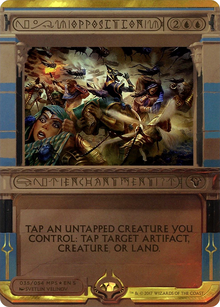 Opposition (Invocation) [Amonkhet Invocations] | Grognard Games