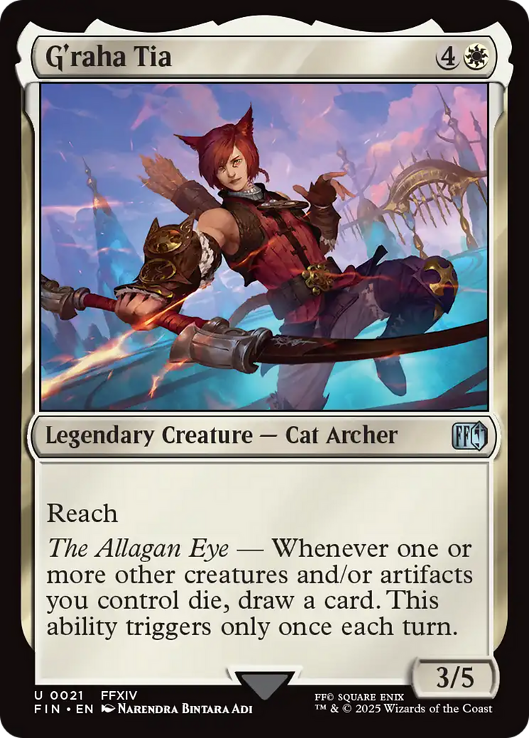 G'raha Tia (FIN-021) - FINAL FANTASY Foil | Grognard Games