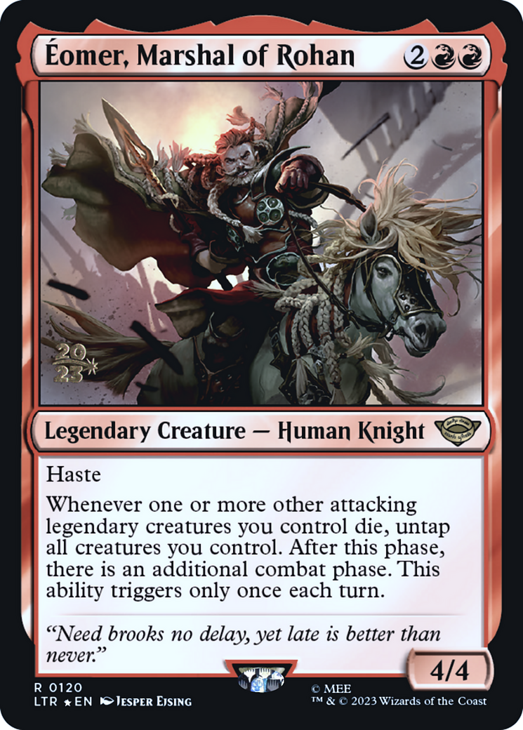 Eomer, Marshal of Rohan [The Lord of the Rings: Tales of Middle-Earth Prerelease Promos] | Grognard Games