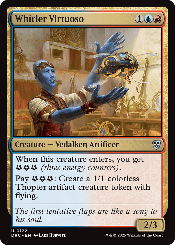 Whirler Virtuoso [Aetherdrift Commander] | Grognard Games