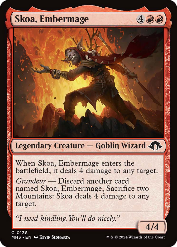 Skoa, Embermage [Modern Horizons 3] | Grognard Games