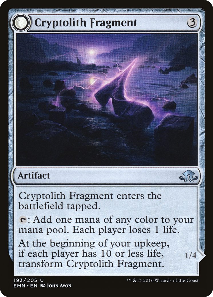 Cryptolith Fragment // Aurora of Emrakul [Eldritch Moon] | Grognard Games