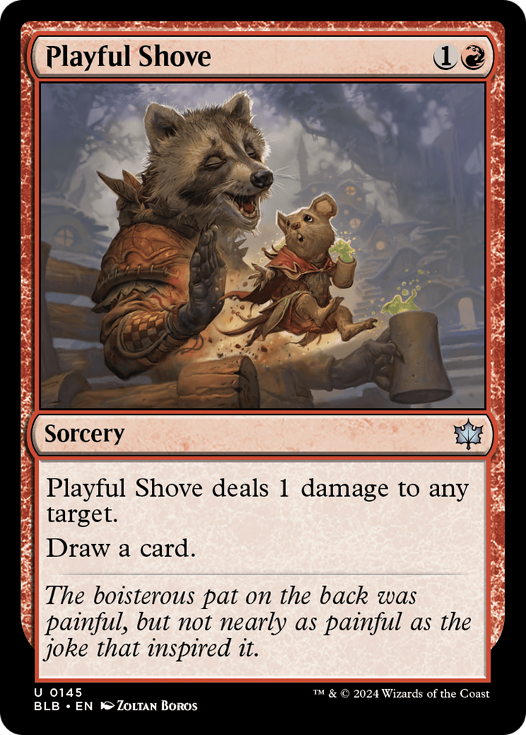Playful Shove [Bloomburrow] | Grognard Games