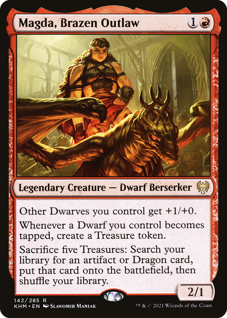 Magda, Brazen Outlaw [Kaldheim] | Grognard Games