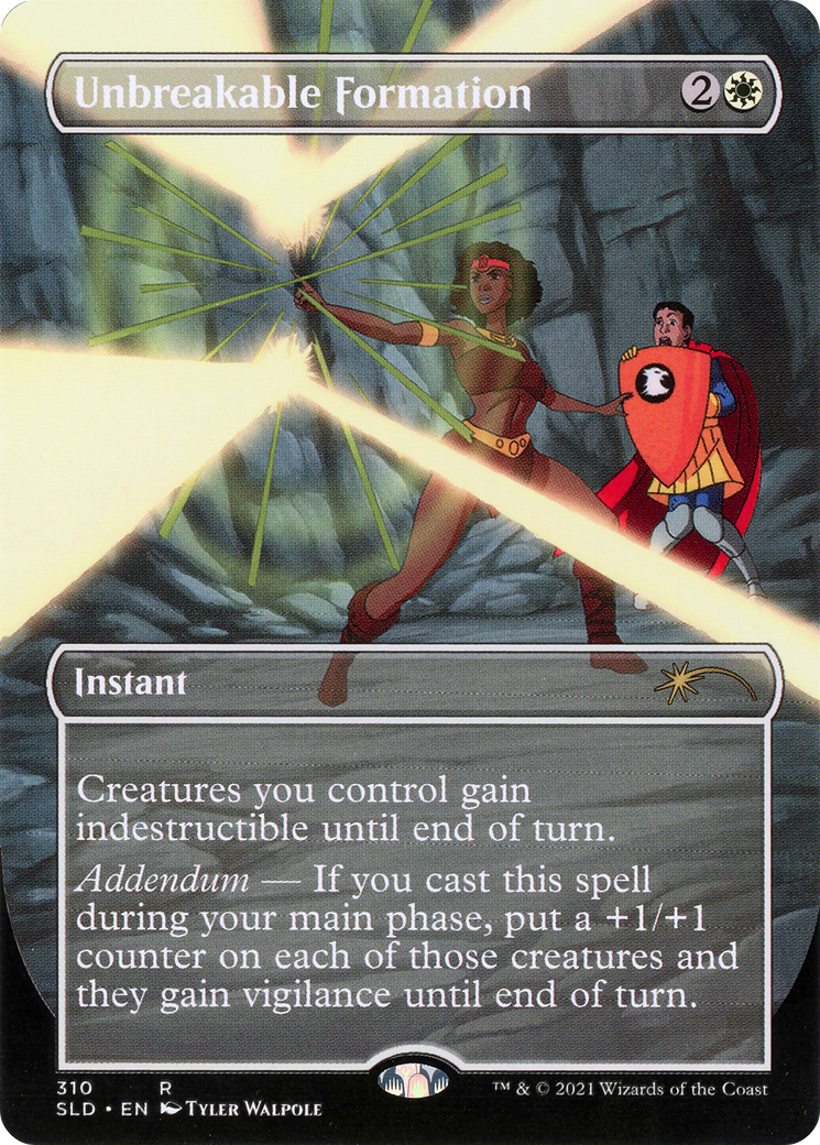 Unbreakable Formation (Borderless) [Secret Lair Drop Series] | Grognard Games