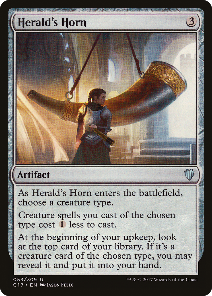 Herald's Horn [Commander 2017] | Grognard Games