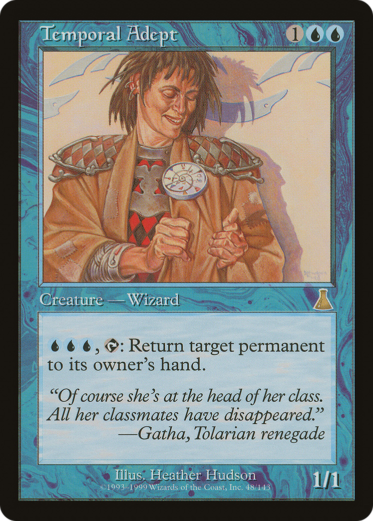 Temporal Adept (UDS-048) - Urza's Destiny Foil | Grognard Games