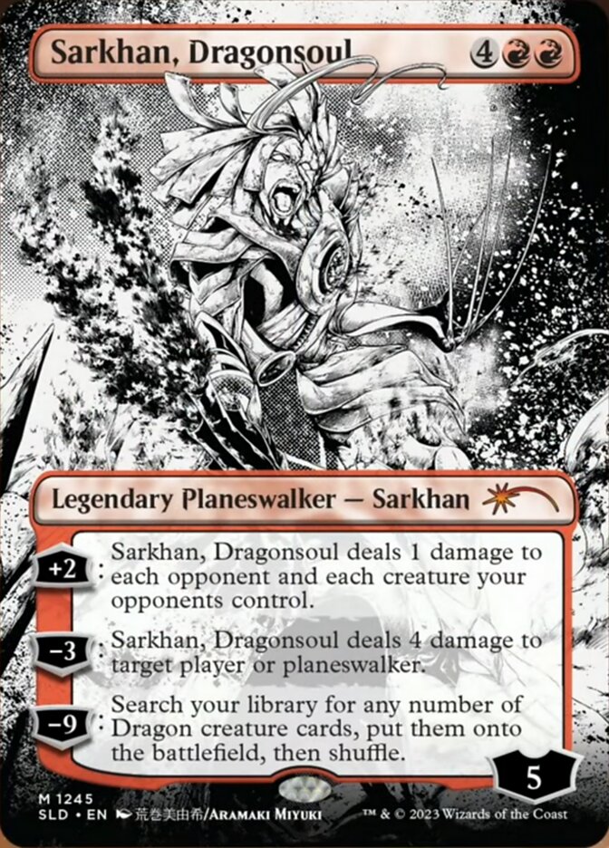 Sarkhan, Dragonsoul (Borderless) [Secret Lair Drop Series] | Grognard Games