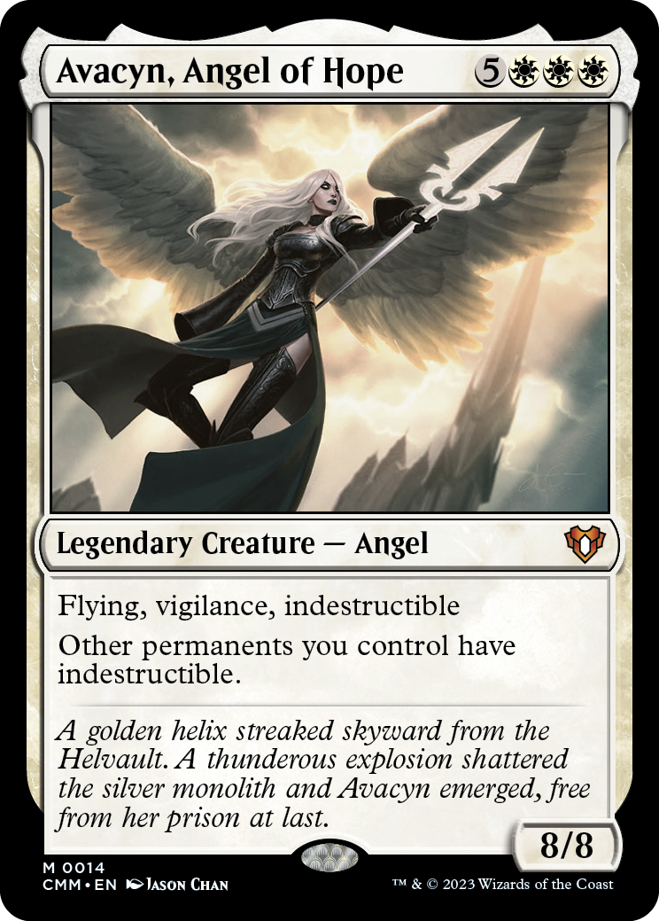 Avacyn, Angel of Hope [Commander Masters] | Grognard Games