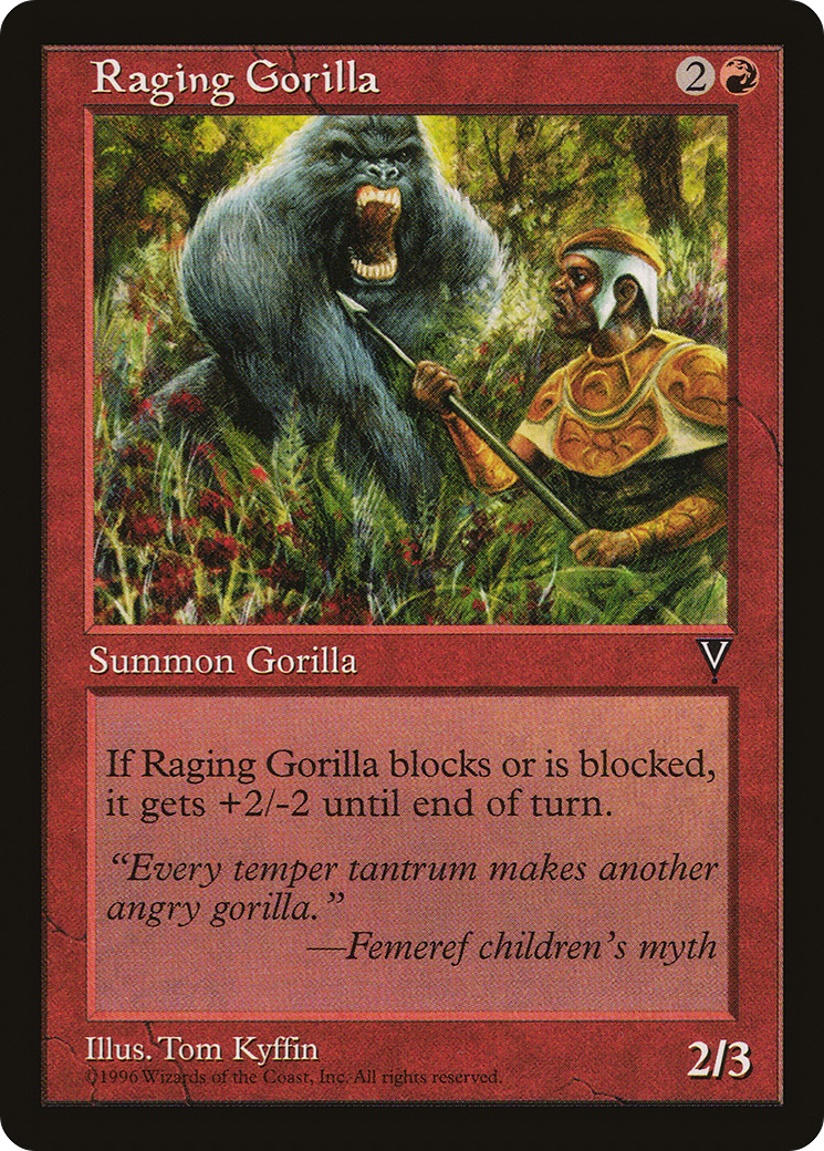 Raging Gorilla [Visions] | Grognard Games