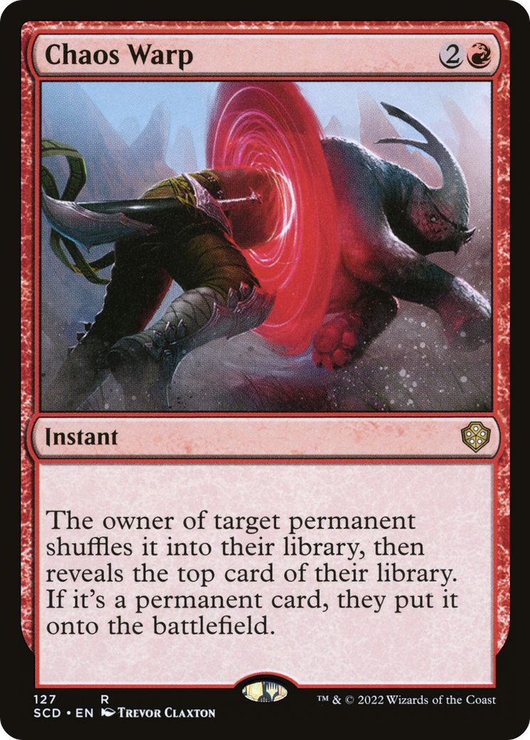 Chaos Warp [Starter Commander Decks] | Grognard Games