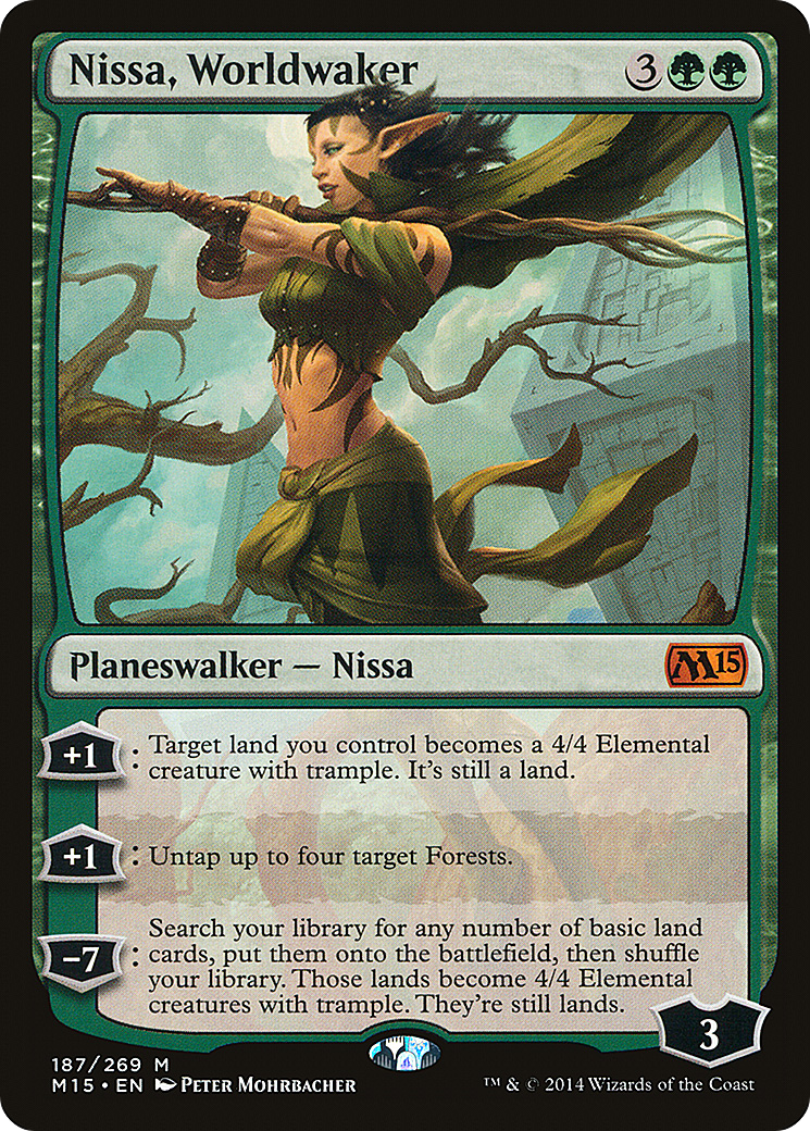 Nissa, Worldwaker [Magic 2015] | Grognard Games