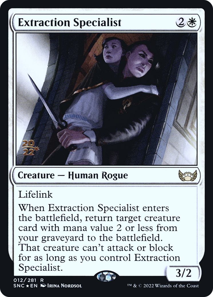 Extraction Specialist [Streets of New Capenna Prerelease Promos] | Grognard Games
