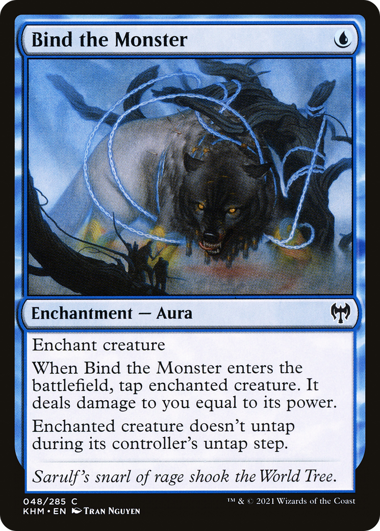 Bind the Monster [Kaldheim] | Grognard Games