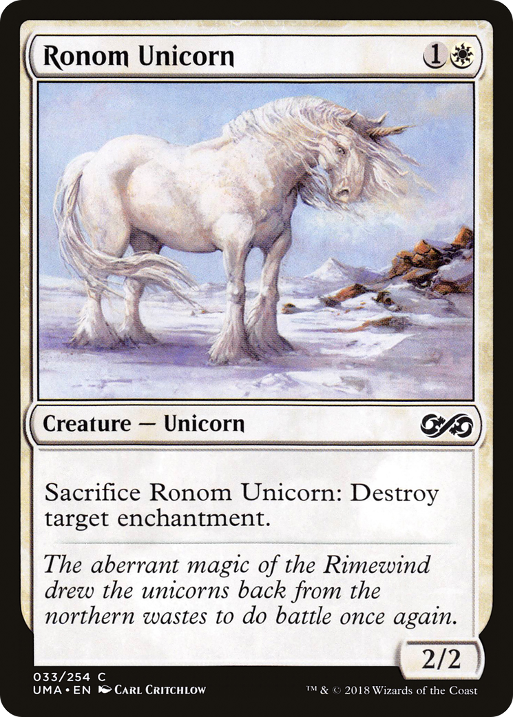 Ronom Unicorn (UMA-033) - Ultimate Masters | Grognard Games