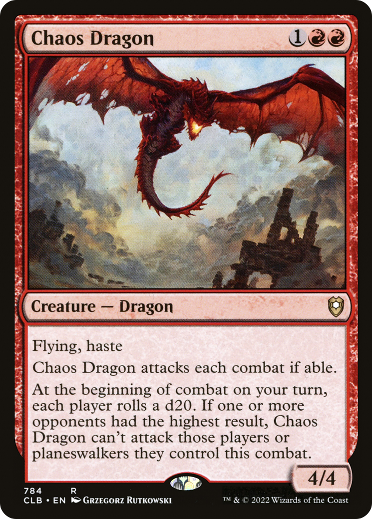Chaos Dragon [Commander Legends: Battle for Baldur's Gate] | Grognard Games