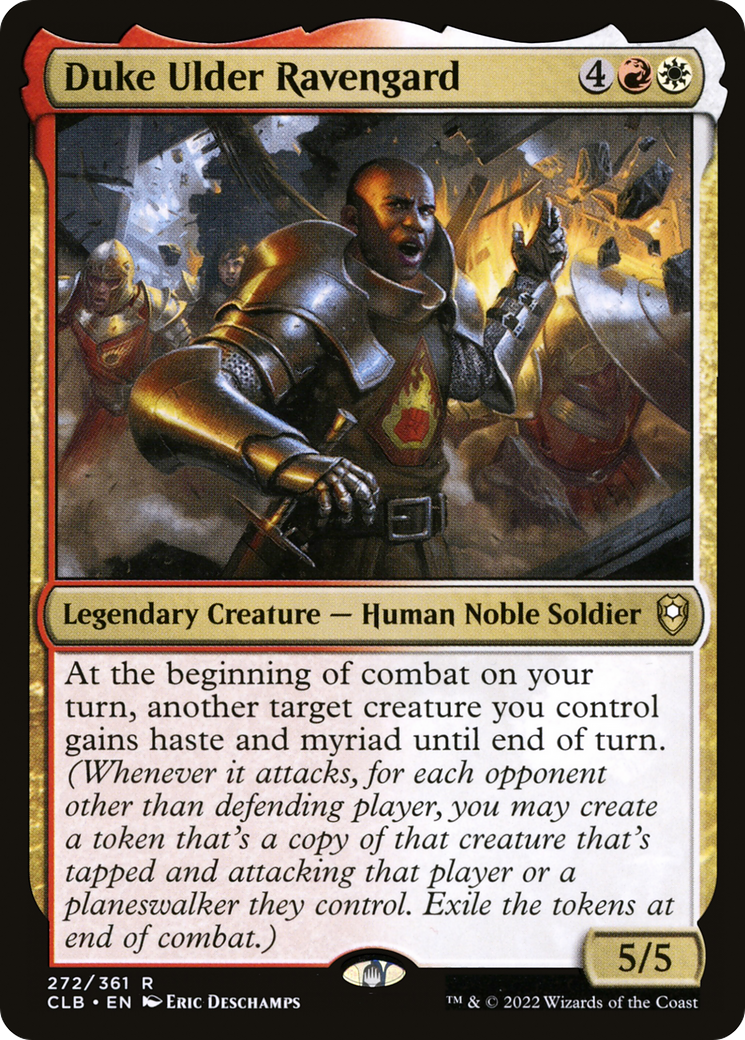 Duke Ulder Ravengard [Commander Legends: Battle for Baldur's Gate] | Grognard Games