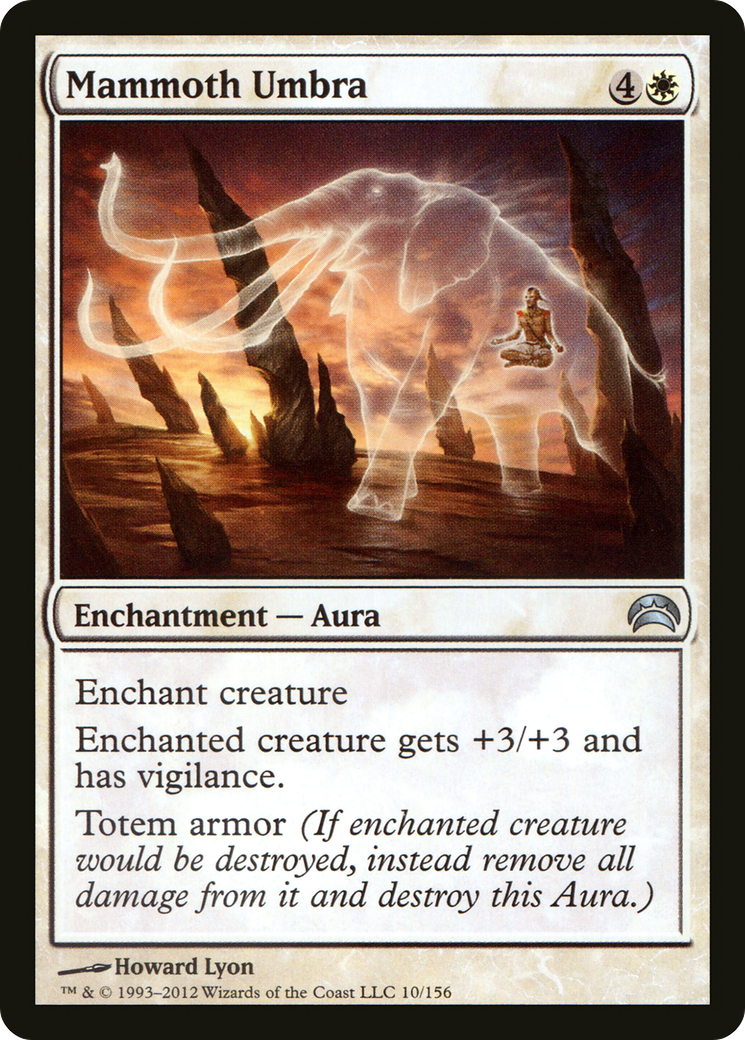 Mammoth Umbra (PC2-010) - Planechase 2012 Foil | Grognard Games