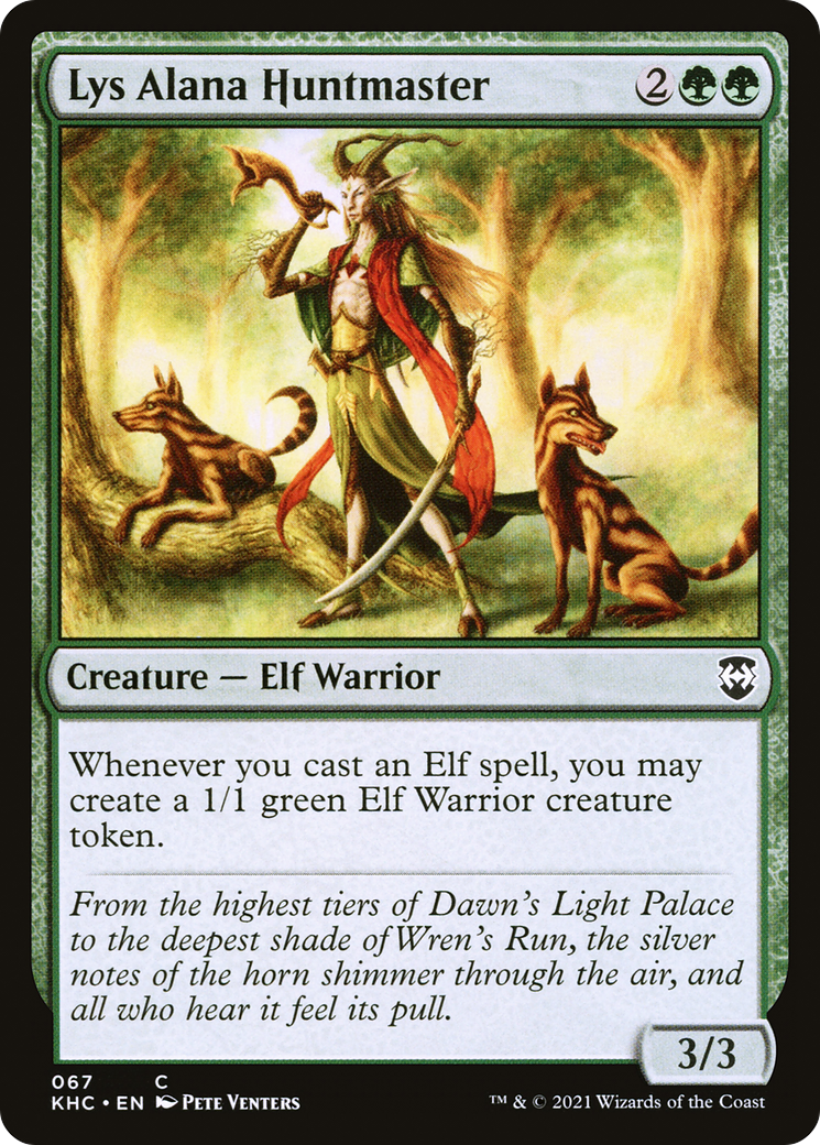 Lys Alana Huntmaster [Kaldheim Commander] | Grognard Games