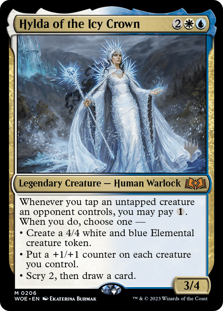 Hylda of the Icy Crown (Promo Pack) [Wilds of Eldraine Promos] | Grognard Games