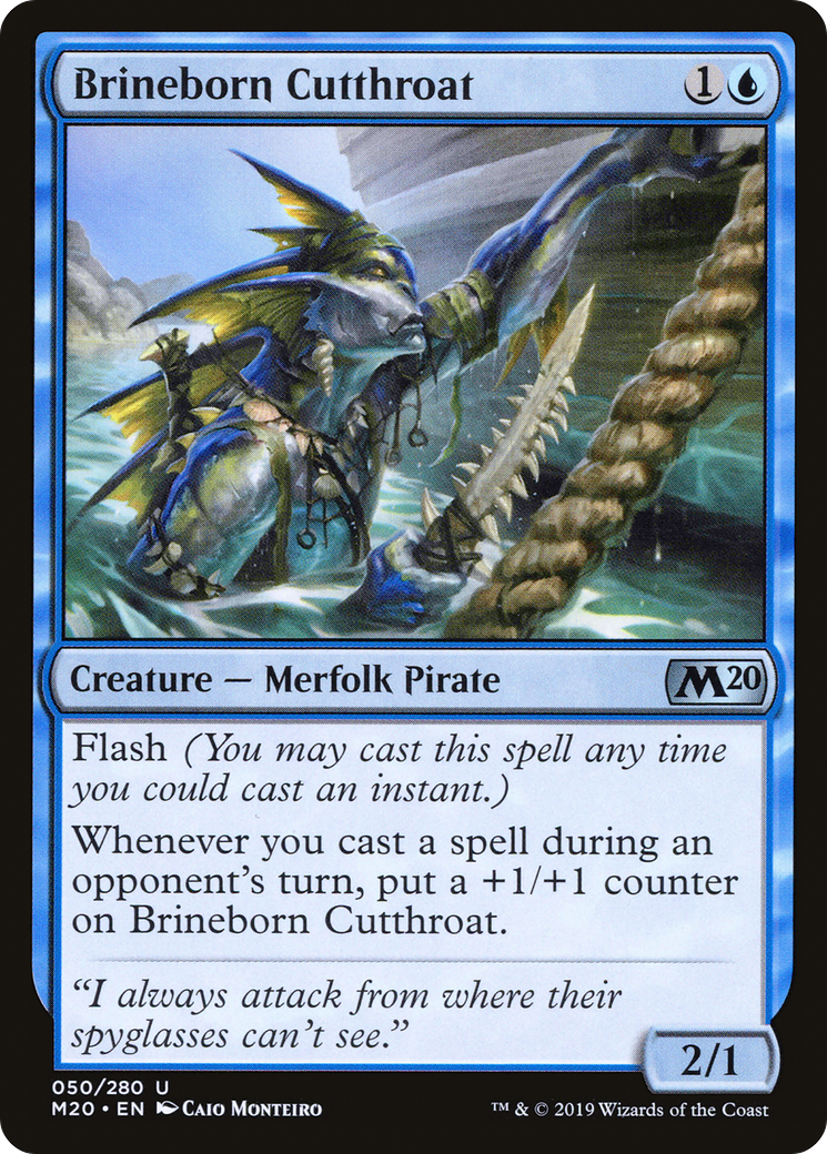 Brineborn Cutthroat [Core Set 2020] | Grognard Games