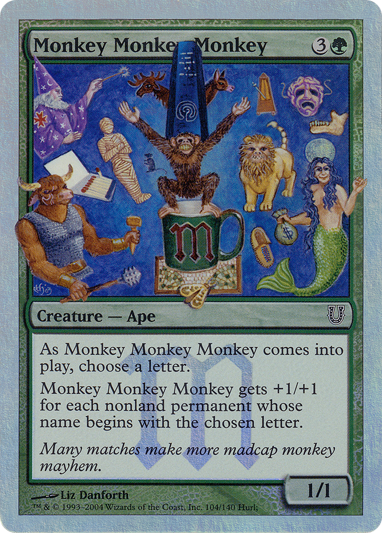Monkey Monkey Monkey [Unhinged] | Grognard Games