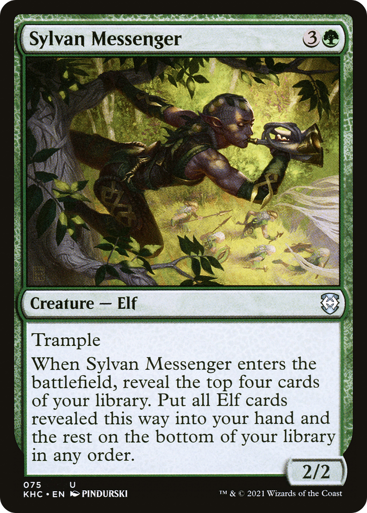 Sylvan Messenger [Kaldheim Commander] | Grognard Games