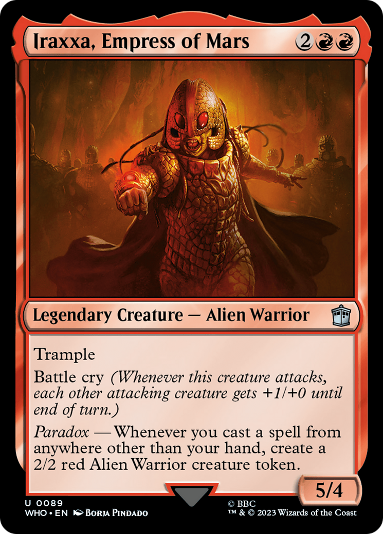 Iraxxa, Empress of Mars [Doctor Who] | Grognard Games