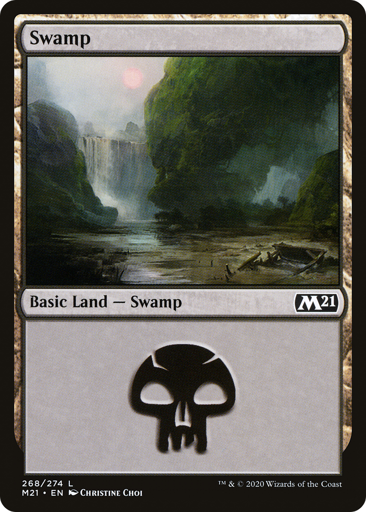 Swamp (268) [Core Set 2021] | Grognard Games