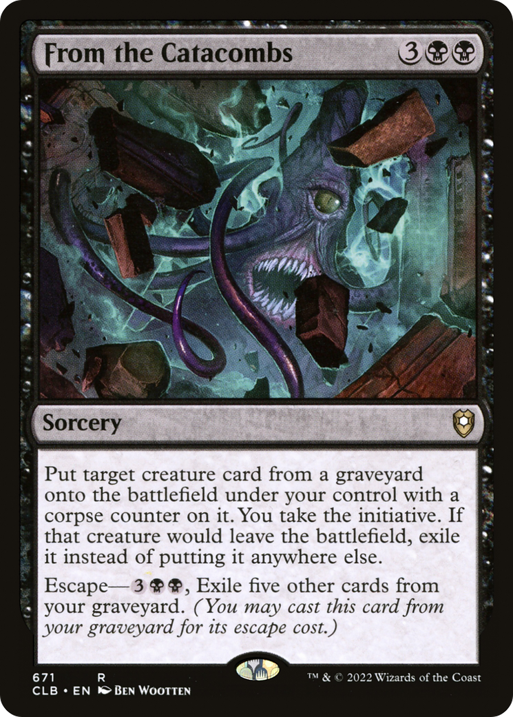 From the Catacombs [Commander Legends: Battle for Baldur's Gate] | Grognard Games